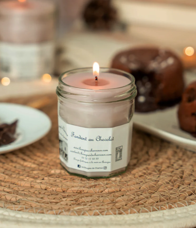 mini bougie Fondant au chocolat image